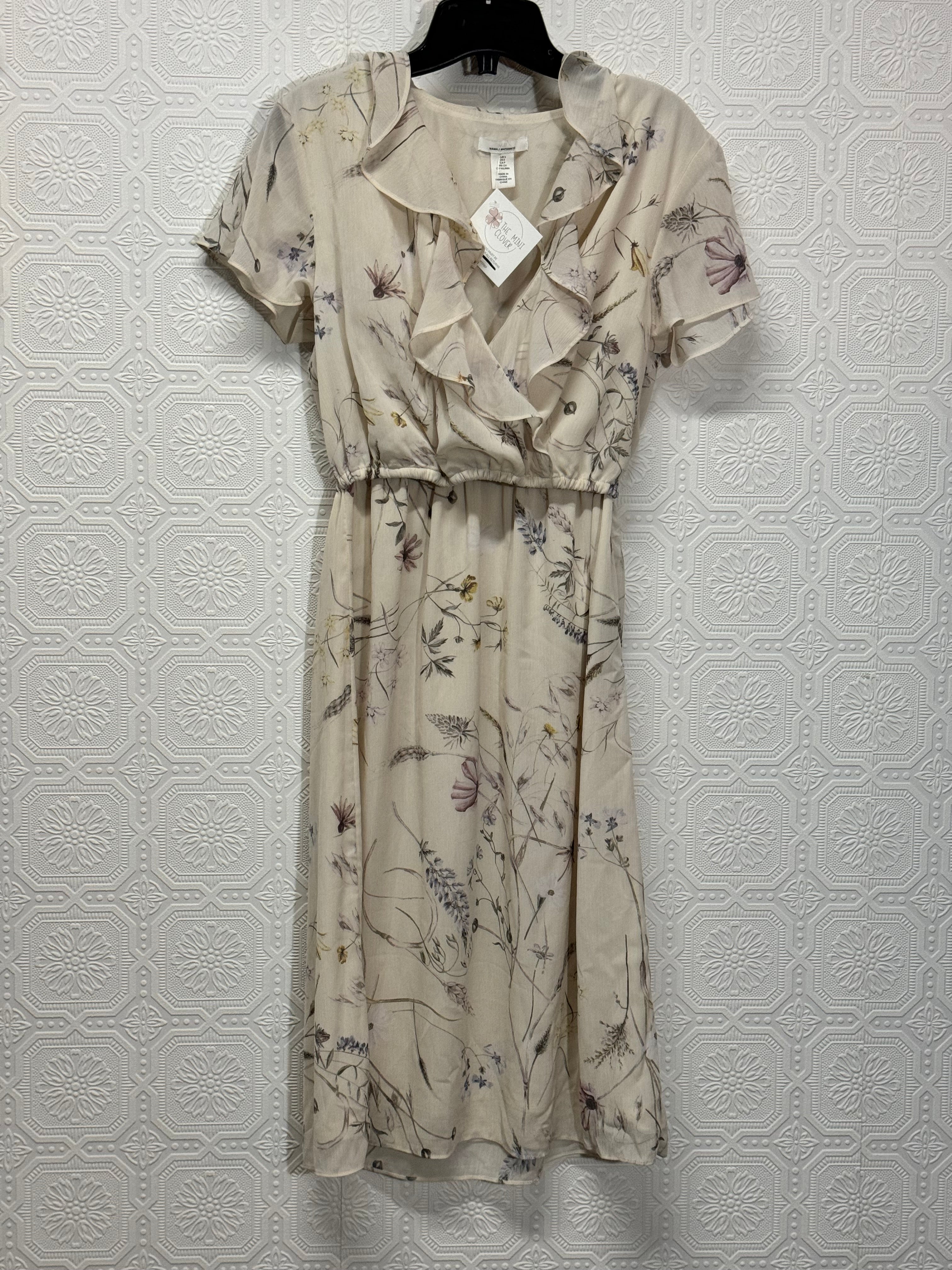 H M Maternity Nursing Friendly Dress Size Small The Clover Co