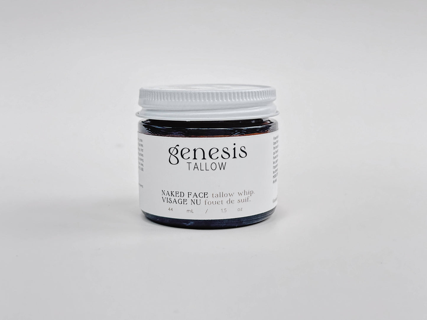 Genesis Tallow - Naked Face Tallow Whip | Unscented Beef Tallow Moisturizer : 1.5oz