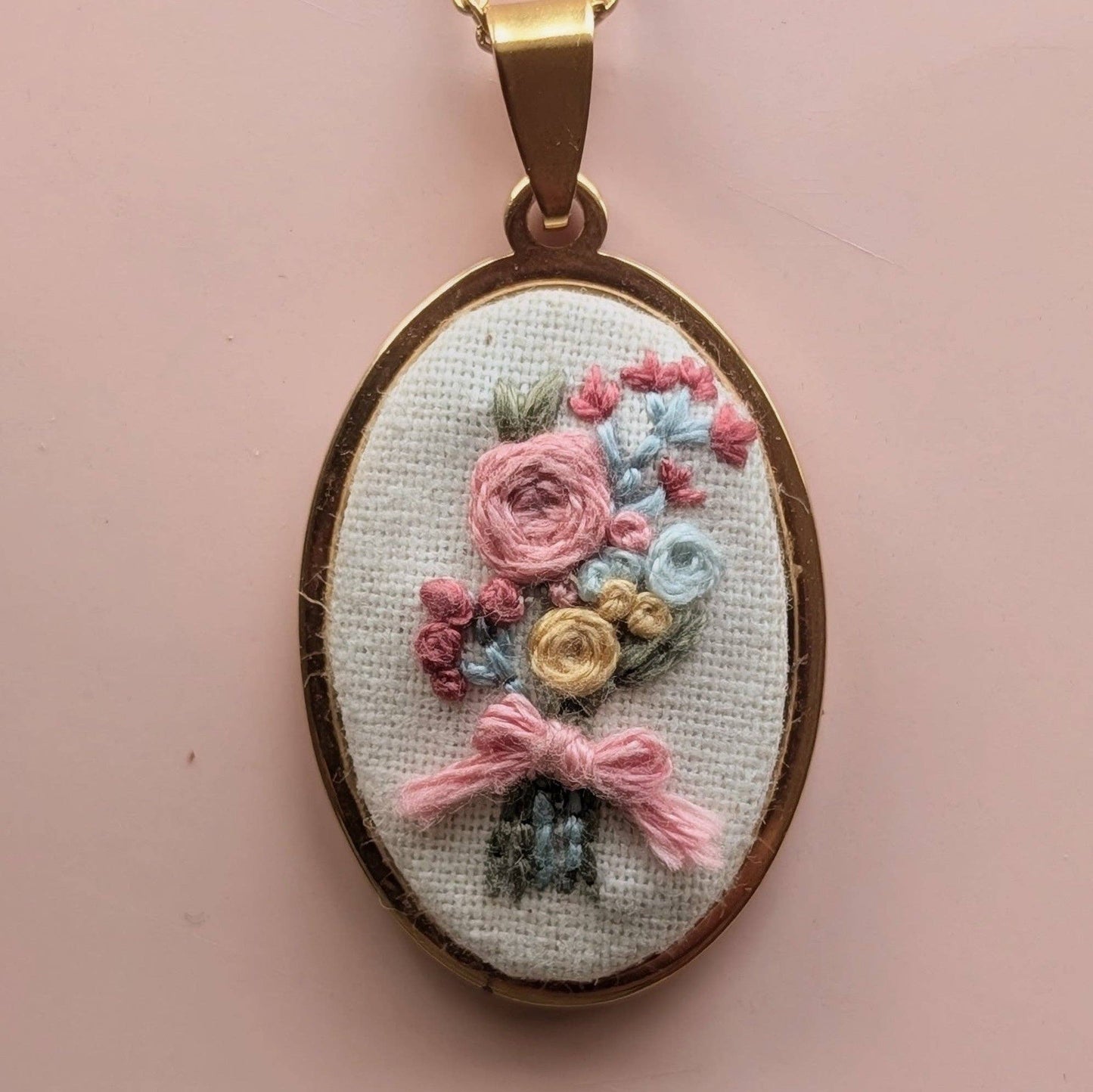 Nabeela Rumi - Pastel Rose Pendant kit