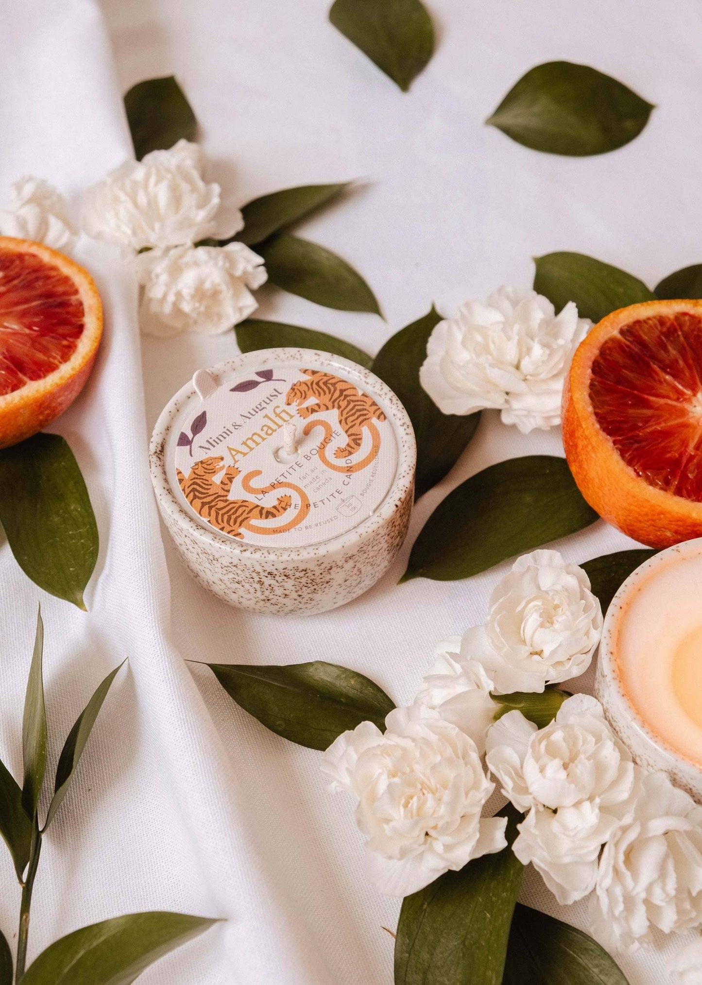 Mimi & August - Amalfi - Reusable candle - 3 oz: 3 oz