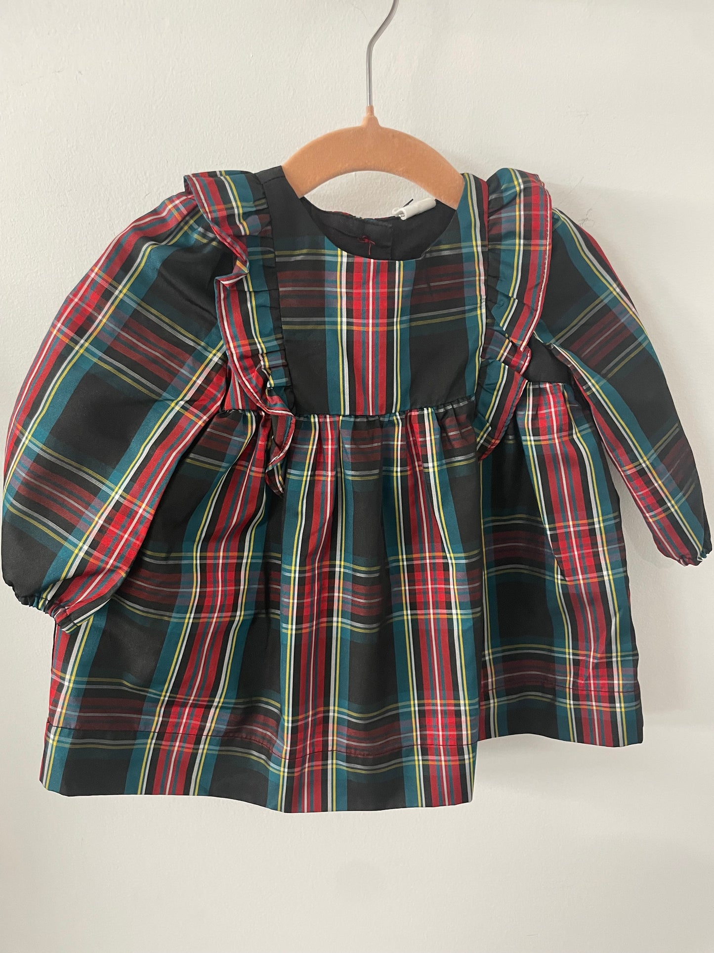 Plaid Gap Dress 3/6m