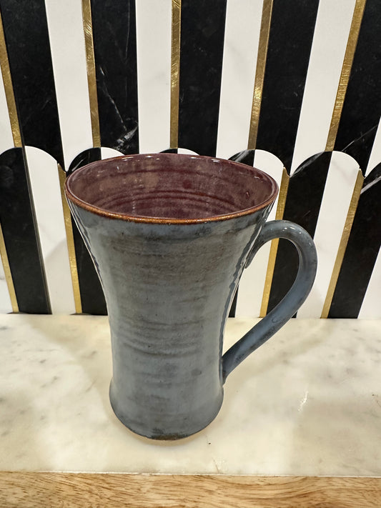 Tall Pottery Mug