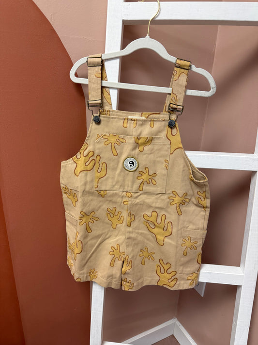 Salty Shreds Short Overalls NWT - Size 5/6 Yr