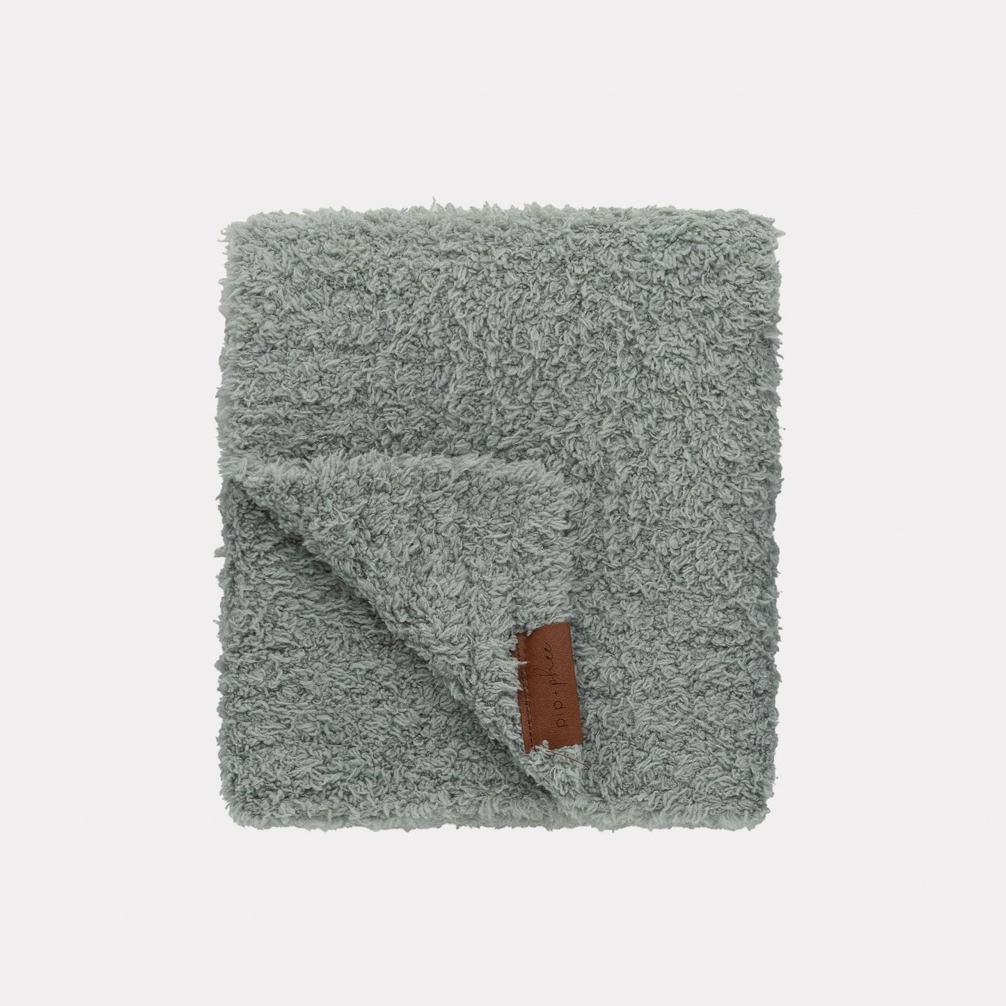 Pip + Phee - Plush Loveys | 15" x 20": Plush - Grey Check