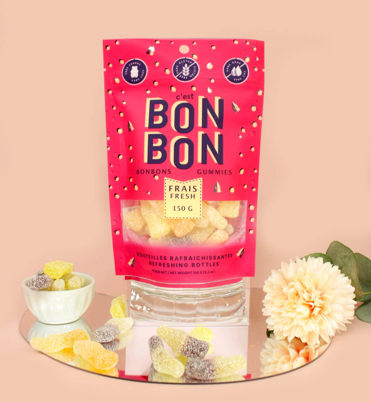 BonBons - Sour Pop Bottles - Gummy Candies