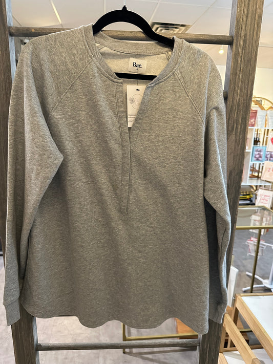 Bae The Label Nursing Sweatshirt Sz M