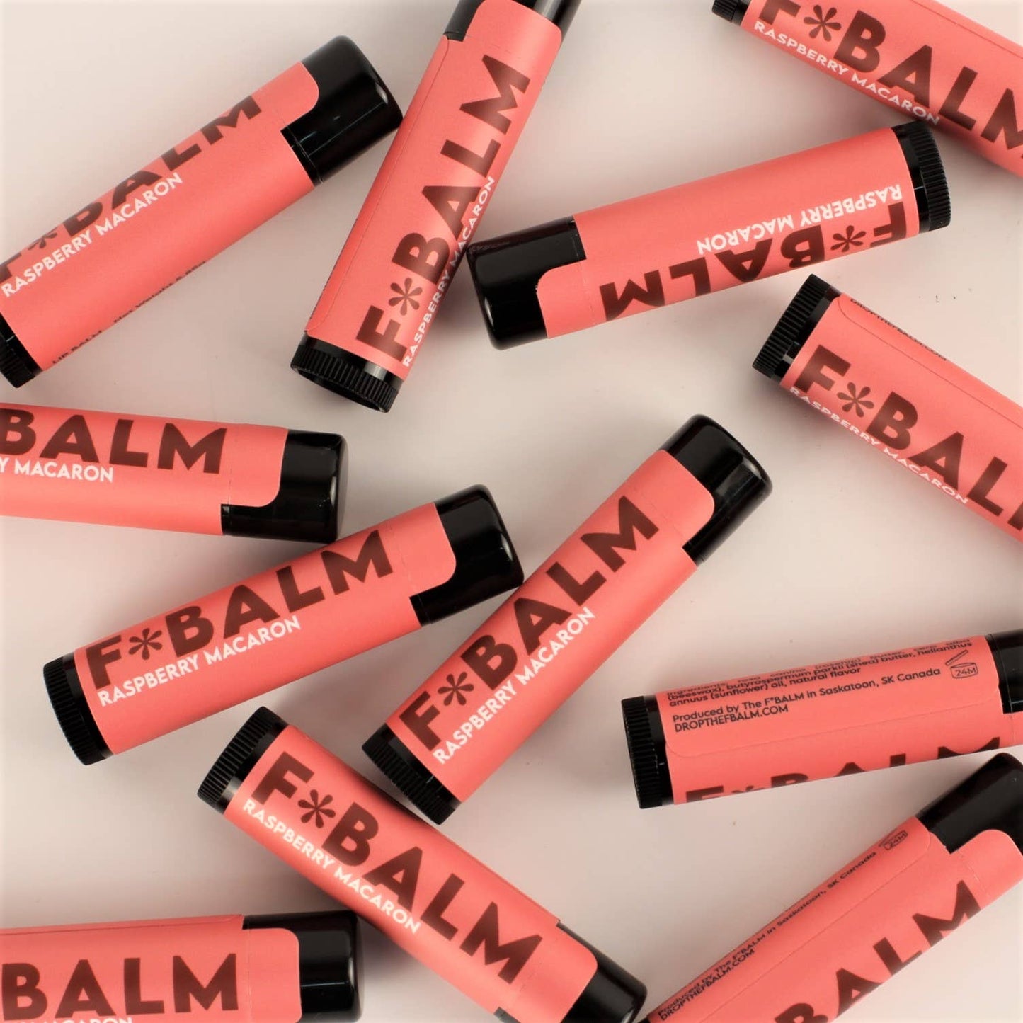 Charleston & Harlow Candle Co. - PATISSERIE Raspberry Macaron Lip Balm