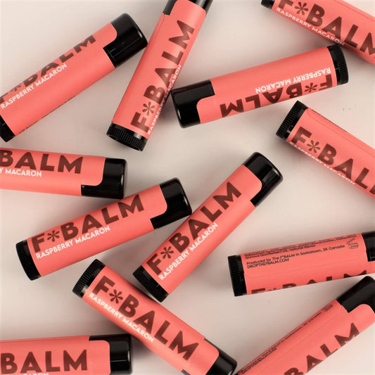 Charleston & Harlow Candle Co. - PATISSERIE Raspberry Macaron Lip Balm