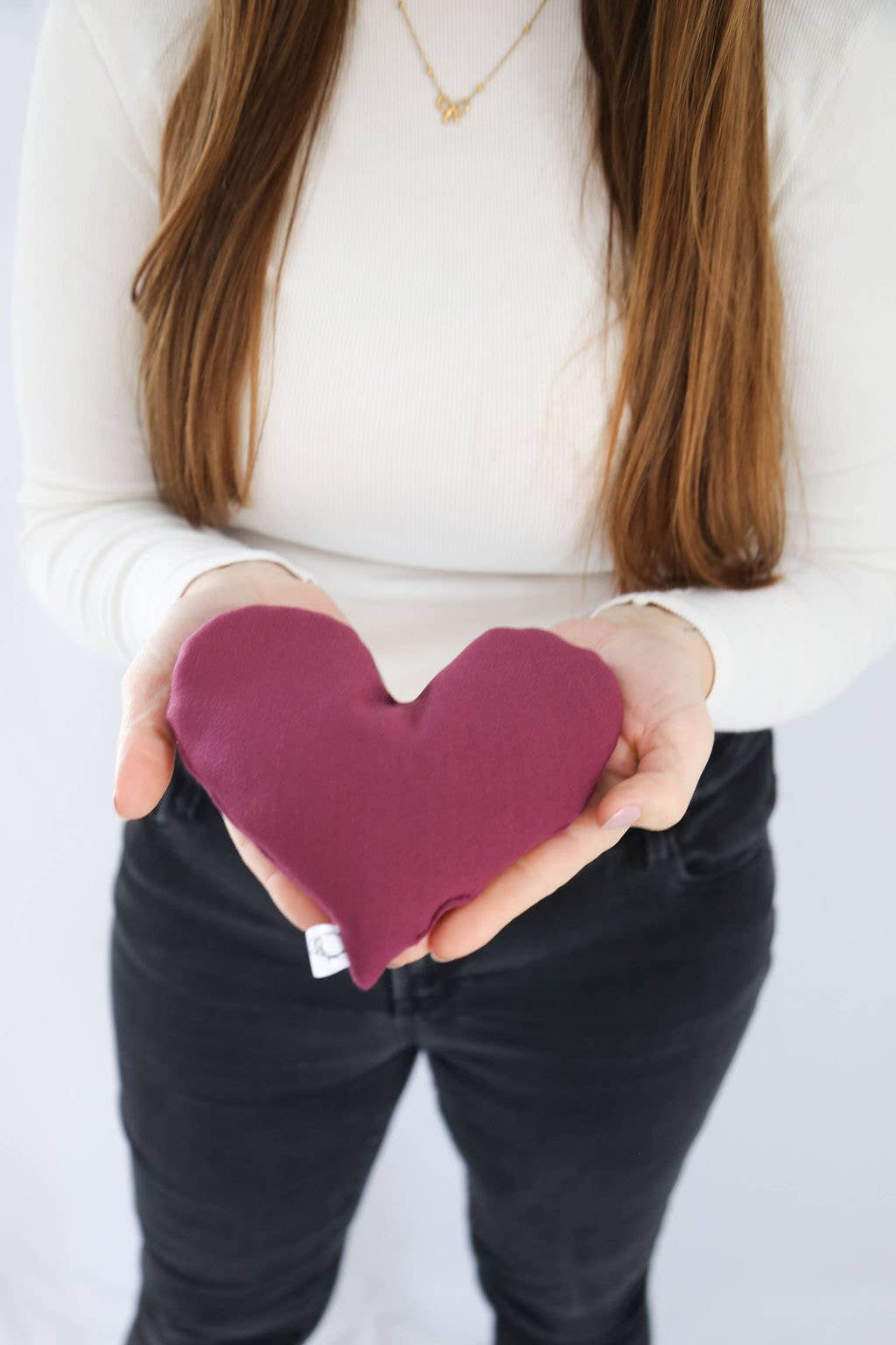 Created Mother - Heart shaped Hot/Cold Therapy Pack: Wheat