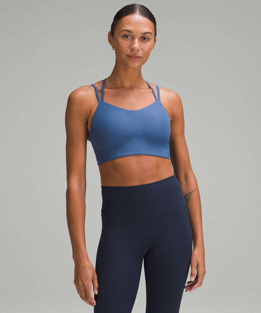 Lululemon Like a Cloud Ribbed Longline Bra *Light Support, B/C Cup Sz 10