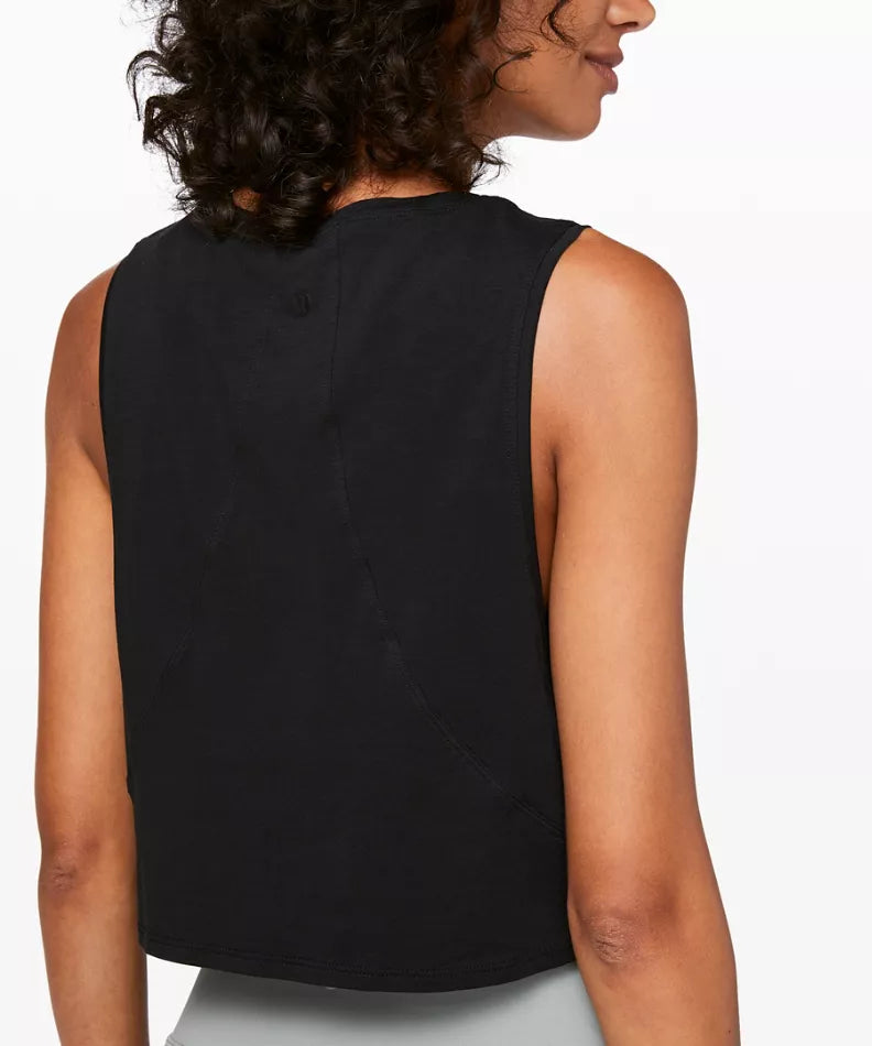 Lululemon Muscle Love Crop Tank Top size 10/12
