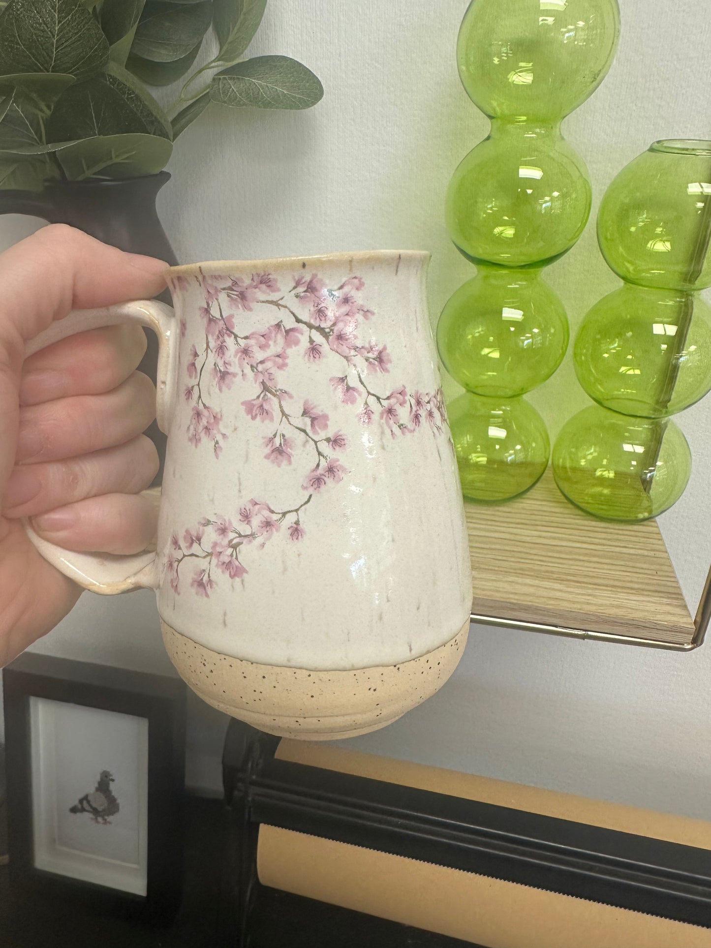 Fawn and Flora Cherry Blossom Mug