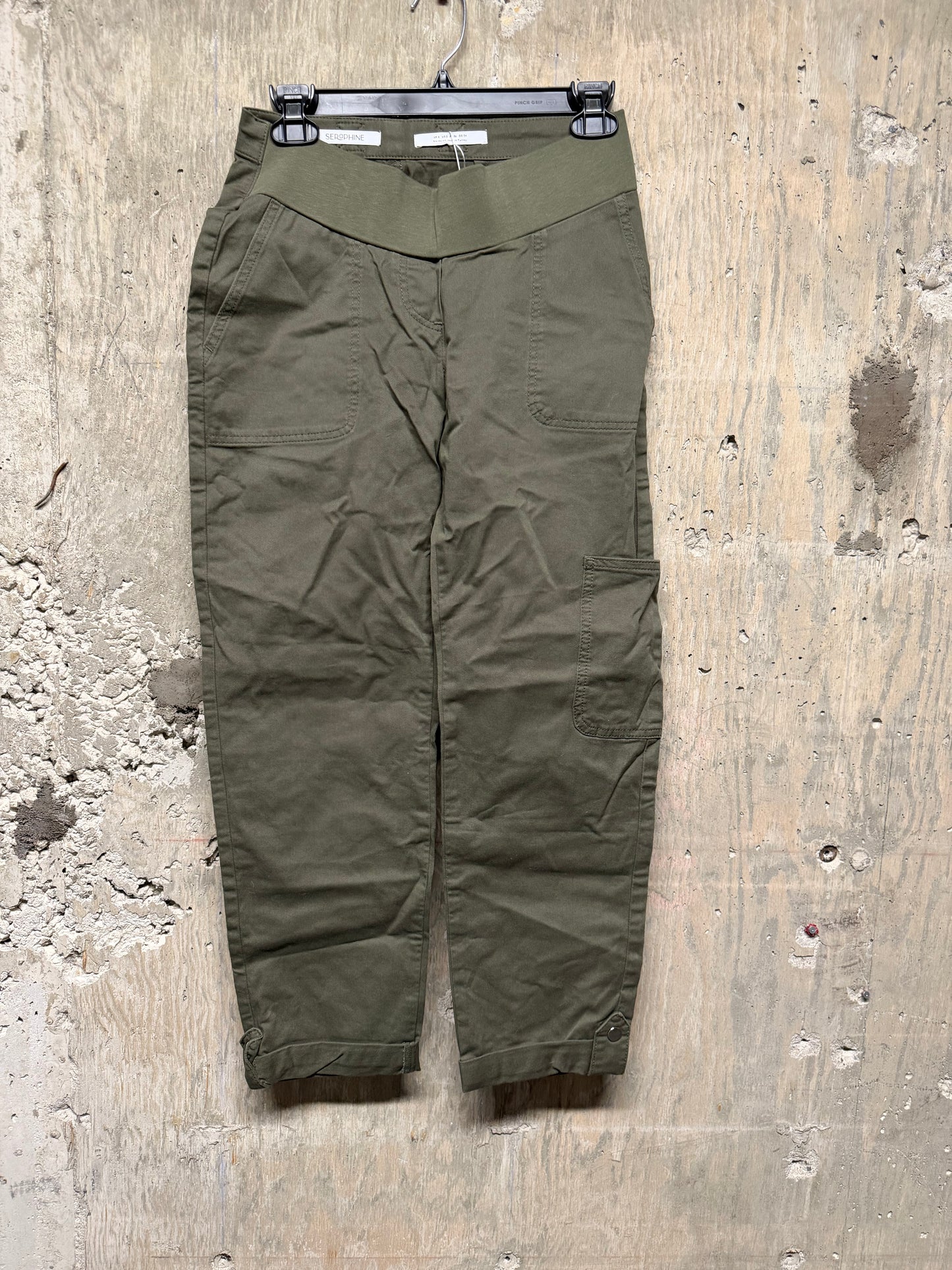 Seraphine Cargo Maternity Pants Sz 2 NWT
