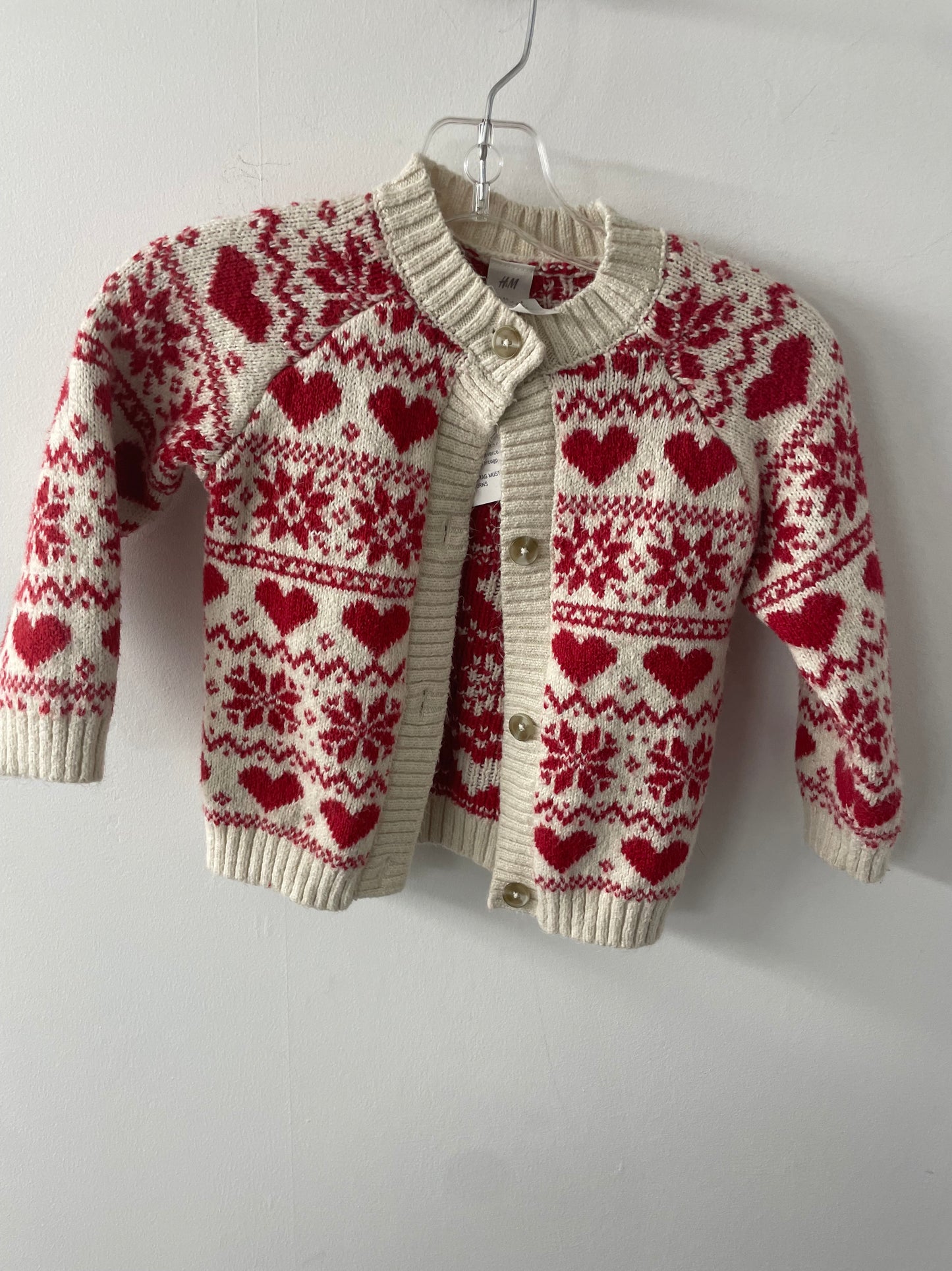 H&M Knit Sweater 12/18m