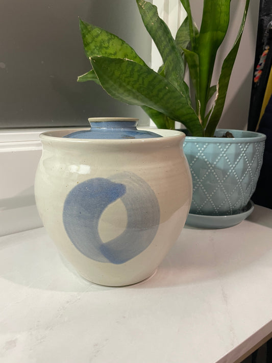 Pottery Canister
