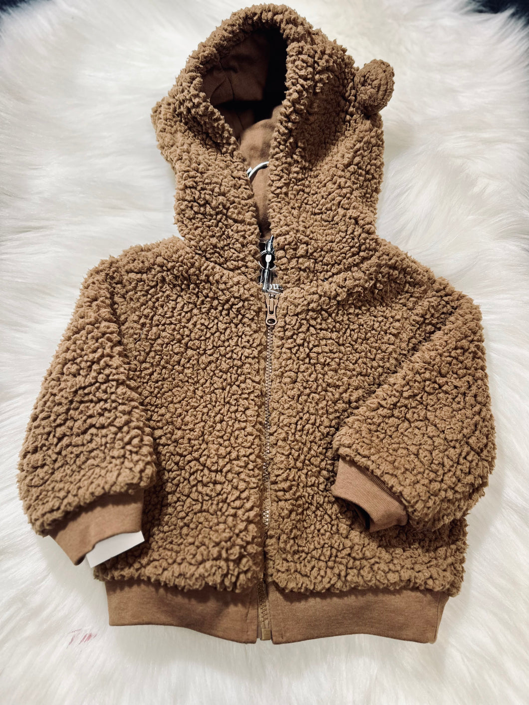 Teddy Bear Fleece Jacket 9-12m