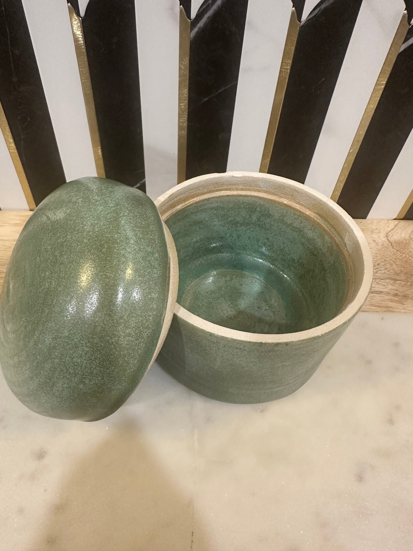 Pottery Storage Container