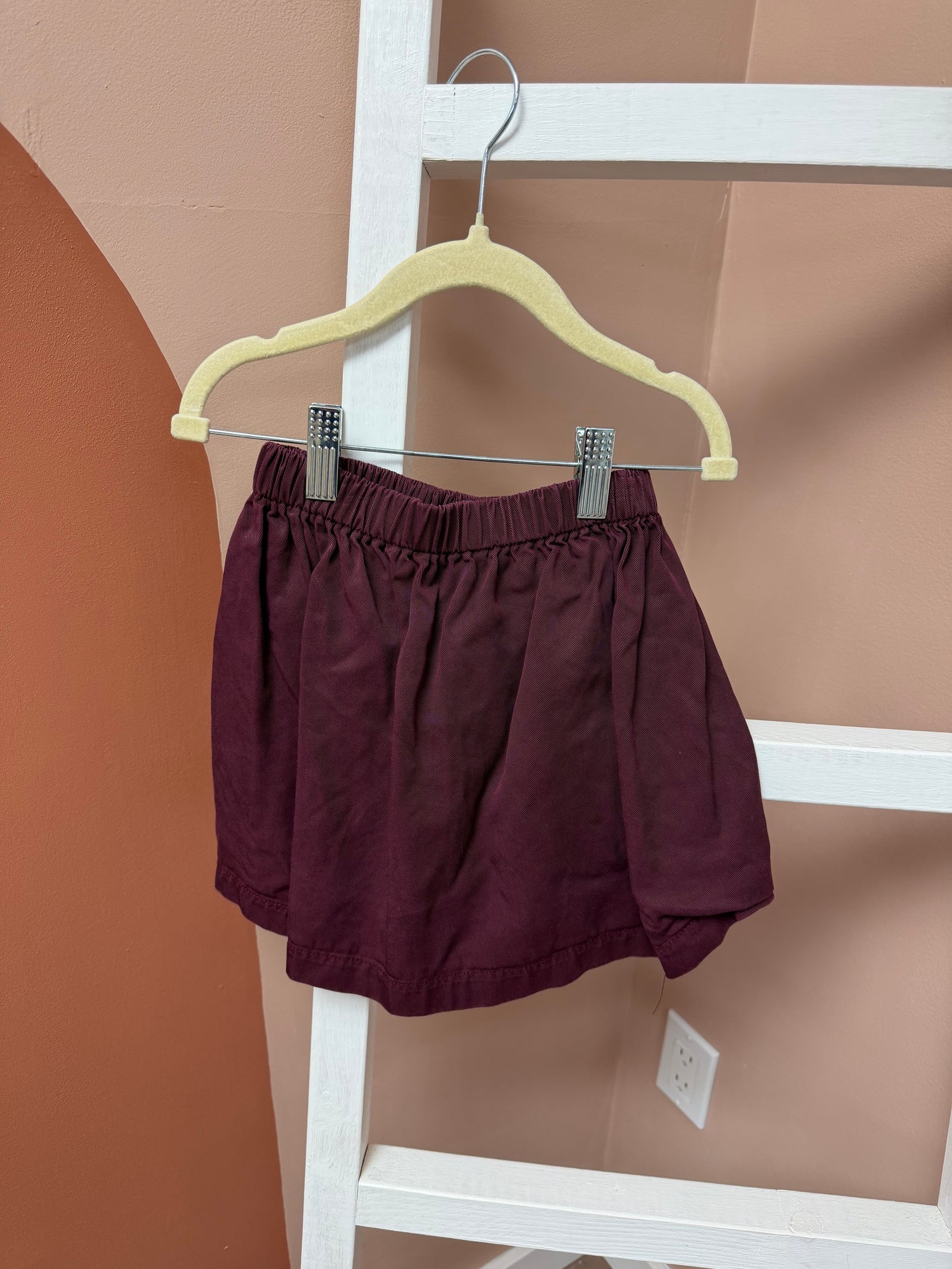 SEM Burgundy Skirt - Size 4Yr