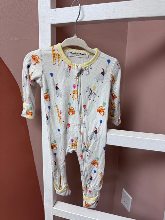 Bambi & Birdie Balloon Animal Sleeper - Size 0/3 Months