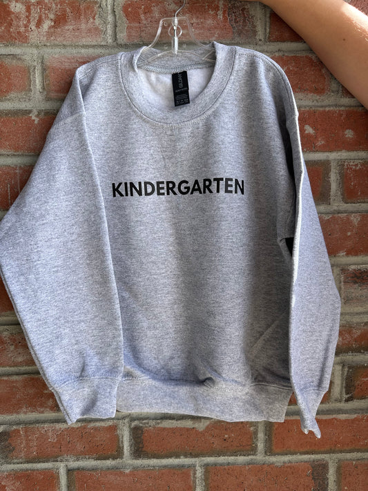 Kindergarten Crewneck Sweater