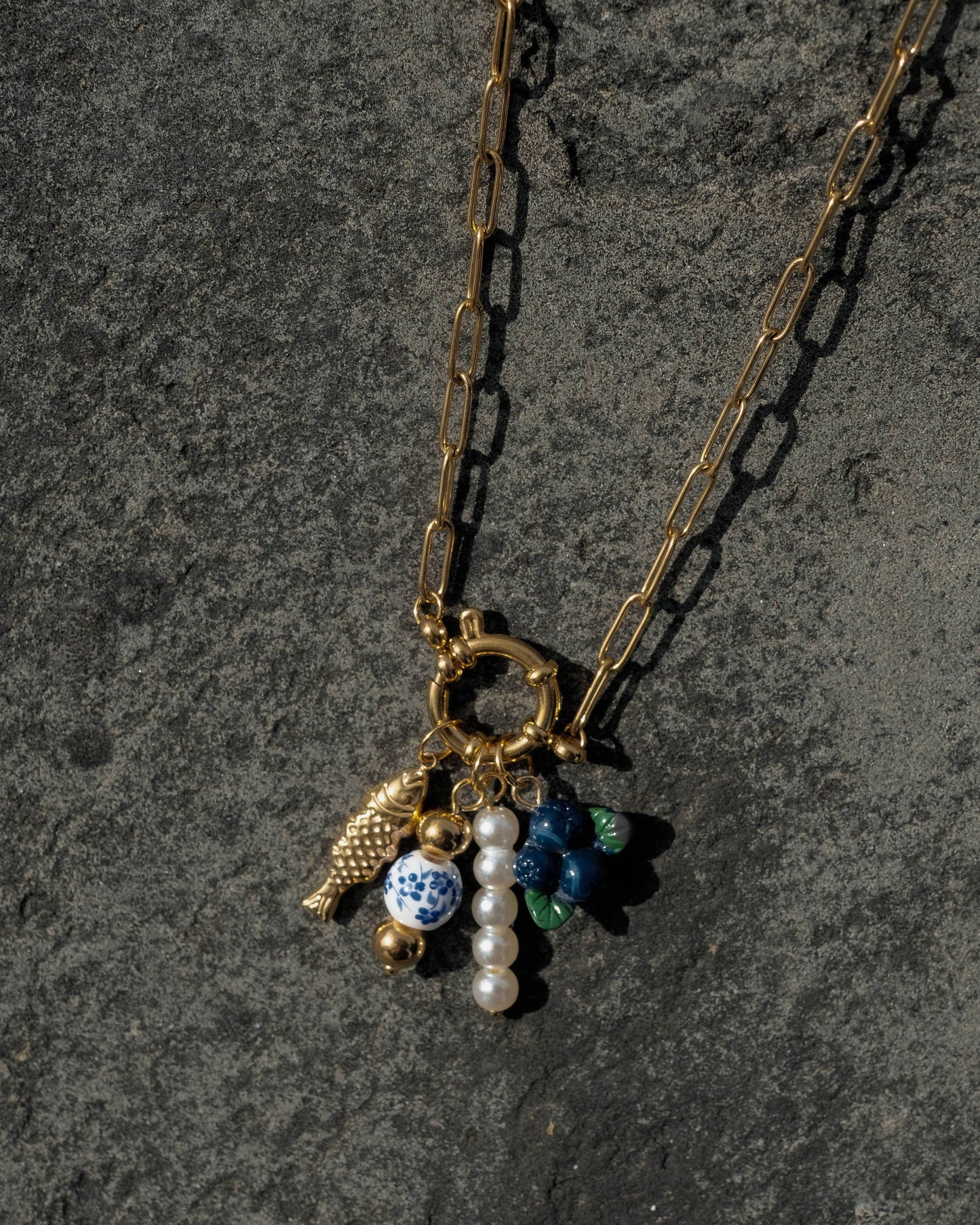 Hunter & Hare - Milla Fish and Friends Charm Necklace
