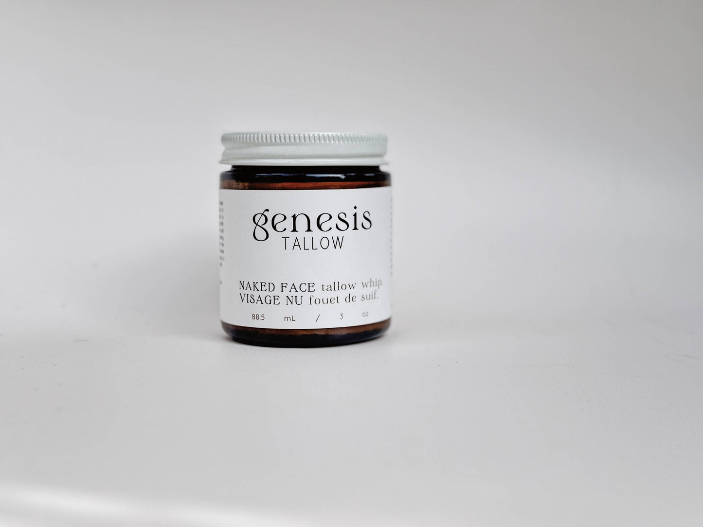 Genesis Tallow - Naked Face Tallow Whip | Unscented Beef Tallow Moisturizer : 1.5oz