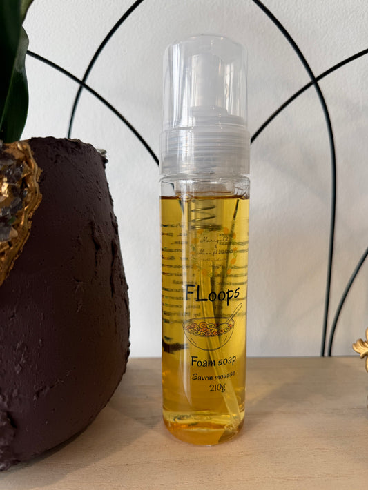 Marigold and Moonflower FLoops Foam Soap