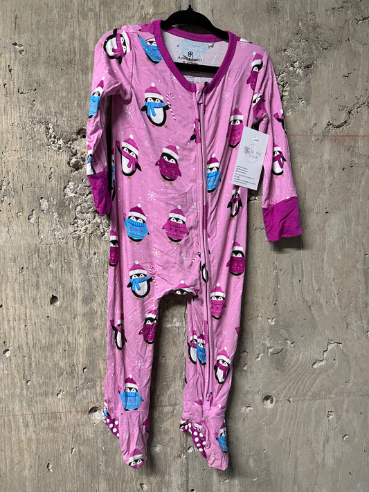Bums and Roses Sleeper Sz 18/24m