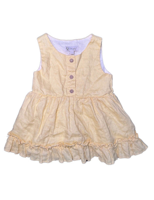 Karibou Yellow Sundress - Size 12 Months