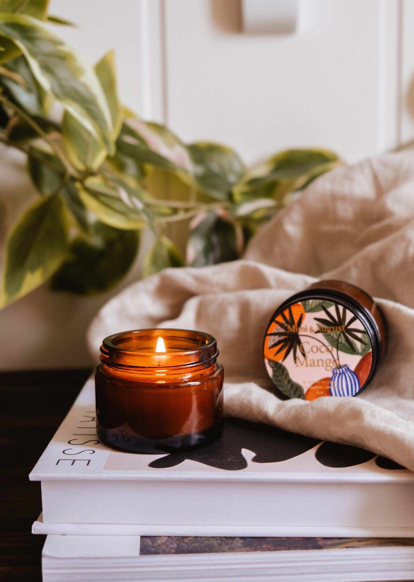 Mimi & August - Coco Mango - 2 oz Soy Candle: 2 oz