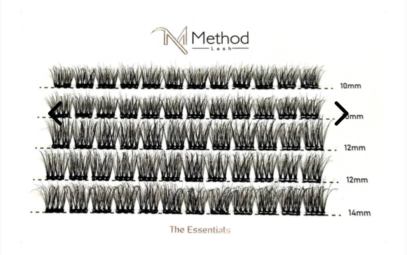 Method Lash - Pre-Glued Lashes - The Essentials