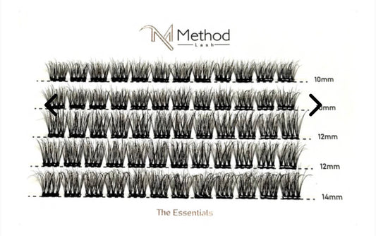 Method Lash - Pre-Glued Lashes - The Essentials