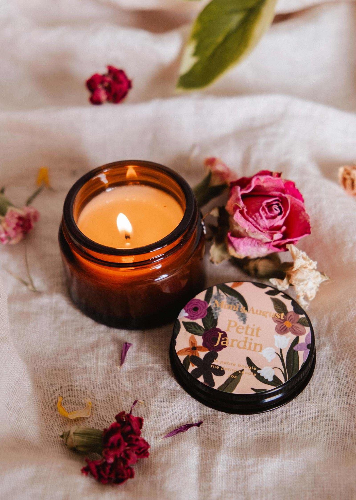 Mimi & August - Petit Jardin – 2 oz Soy Candle: 2 oz