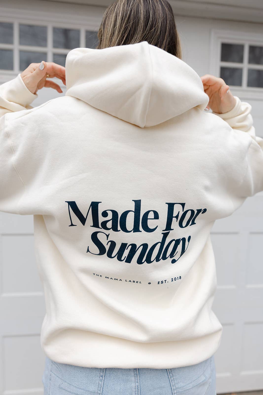 Ashco THE MAMA LABEL - Made For Sunday Oversized Hoodie