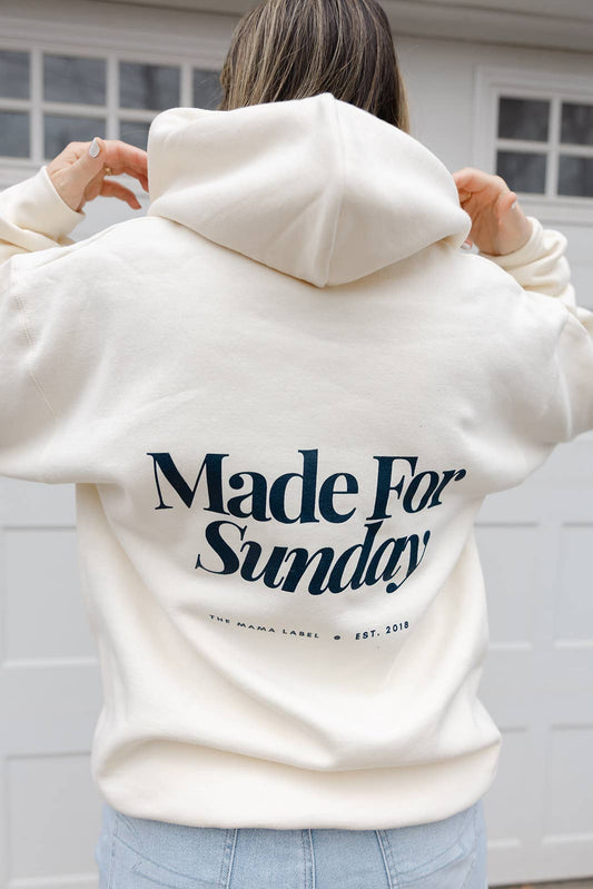 Ashco THE MAMA LABEL - Made For Sunday Oversized Hoodie