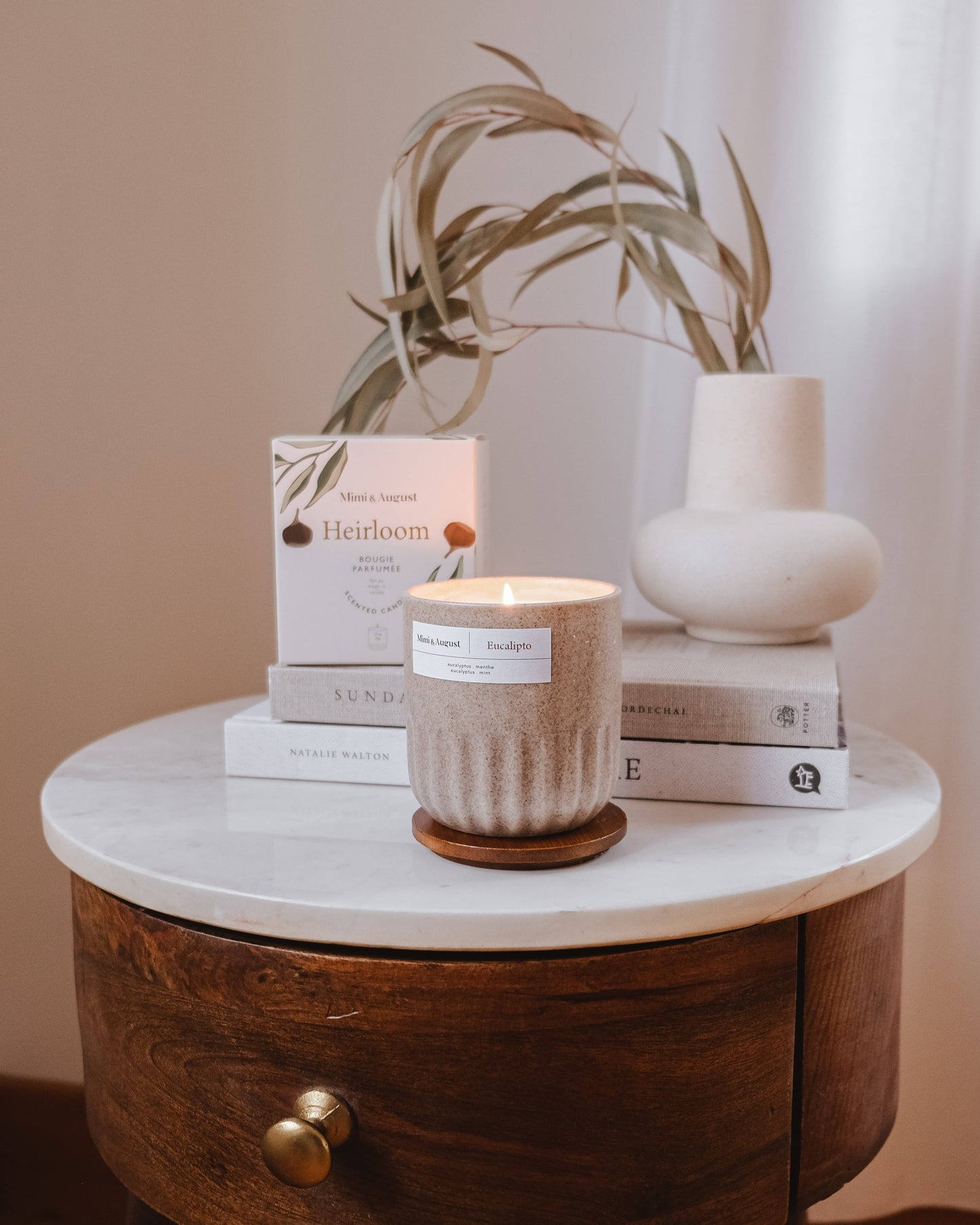 Mimi & August - Cafecito reusable candle- 3 oz