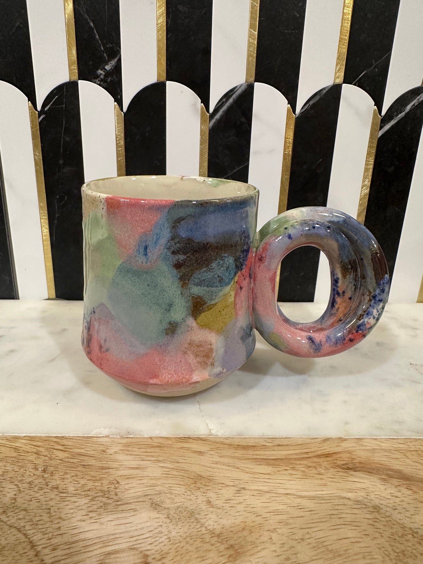 Merc Pottery Mug 8oz (A)