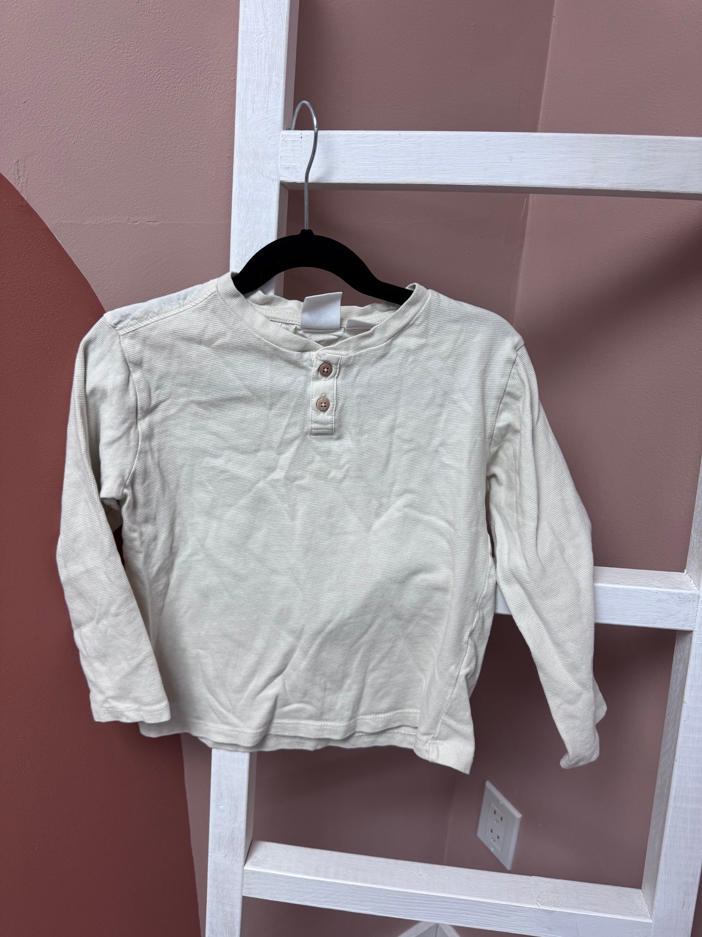 Zara Textured Long Sleeve - Size 5/6 Yr