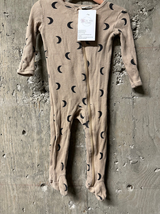Spearmint Waffle Sleeper Sz 9/12m