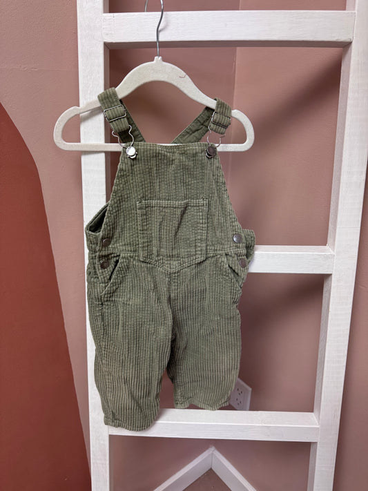 Zara Corduroy Overalls - Size 6/9 Months