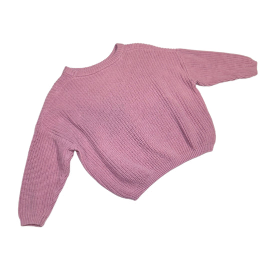 Pink Knit Crewneck - Size 5T