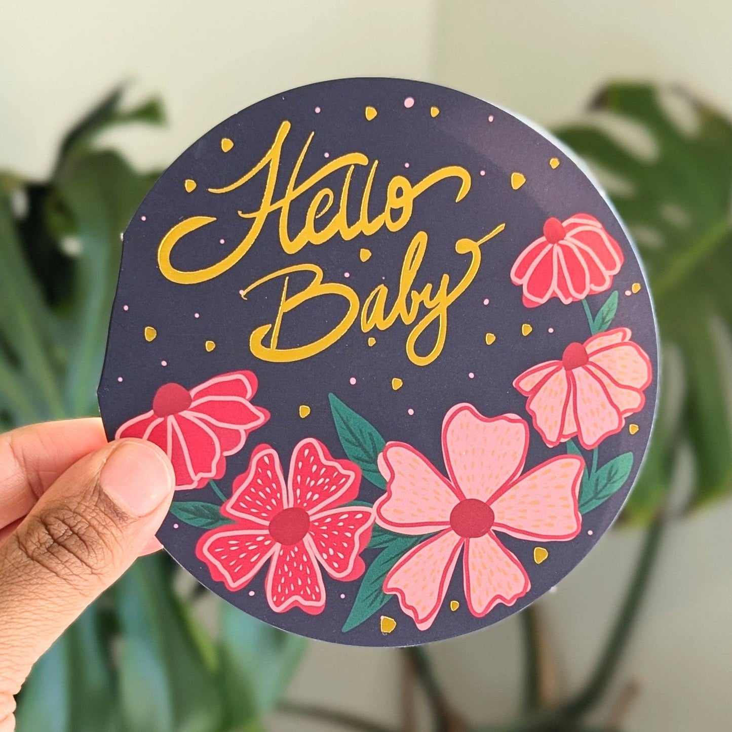 Nabeela Rumi - Hello baby card