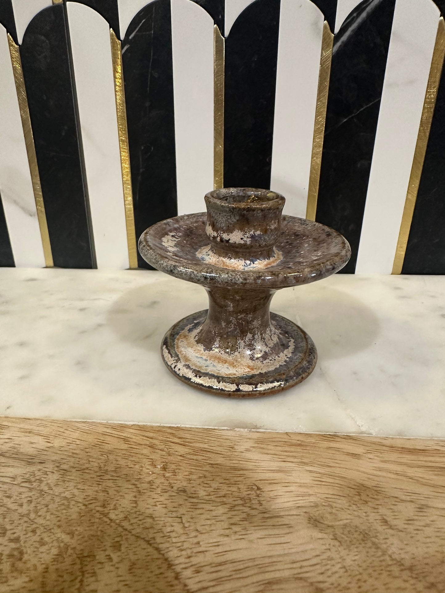 Salt Spring Island Pottery Candle Stand