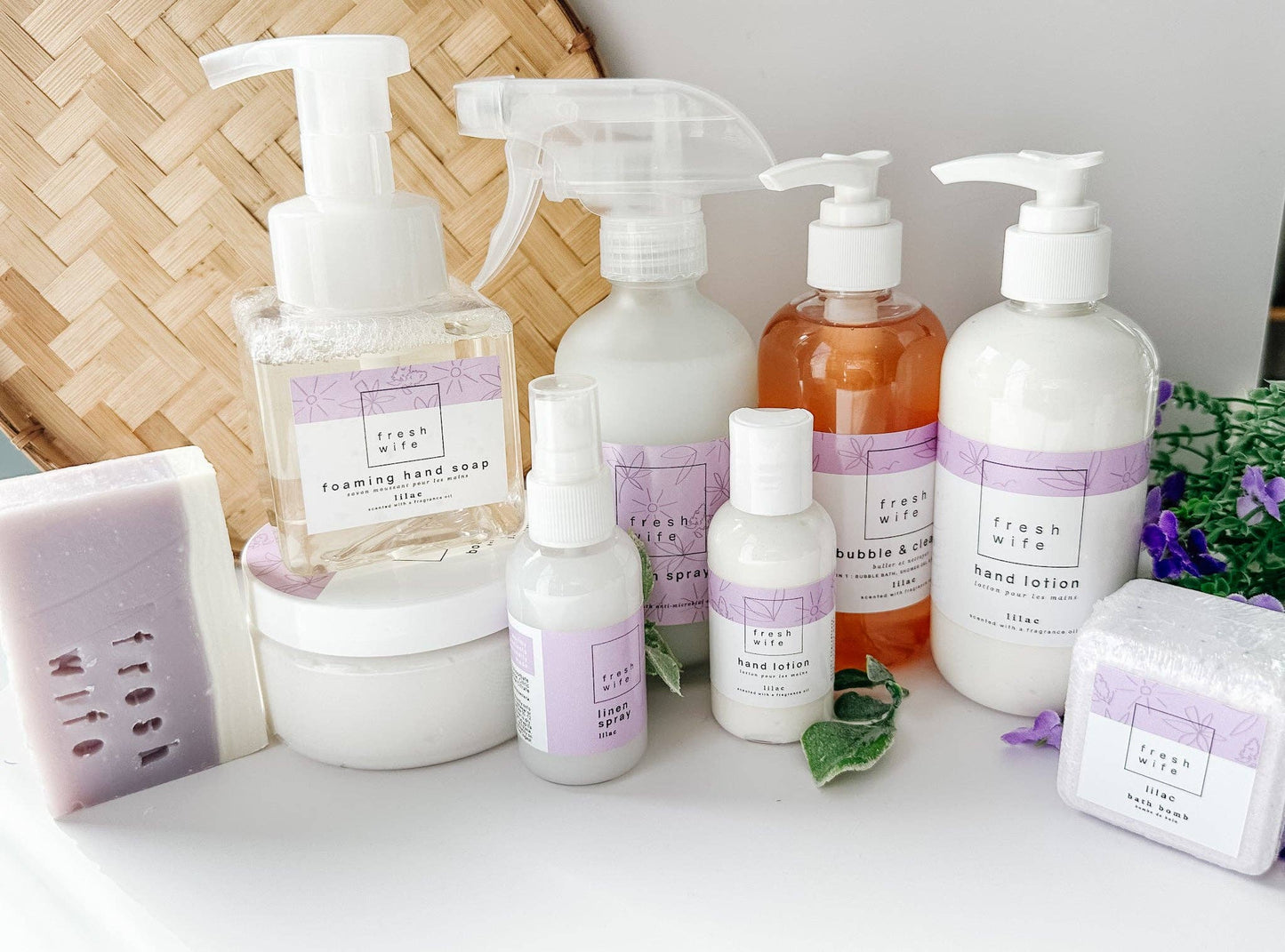 The Fresh Wife Soap Company - Lilac Linen Spray - Mini
