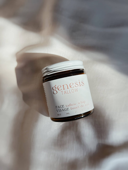 Genesis Tallow - Face Tallow Whip | Natural Face Cream: 3oz