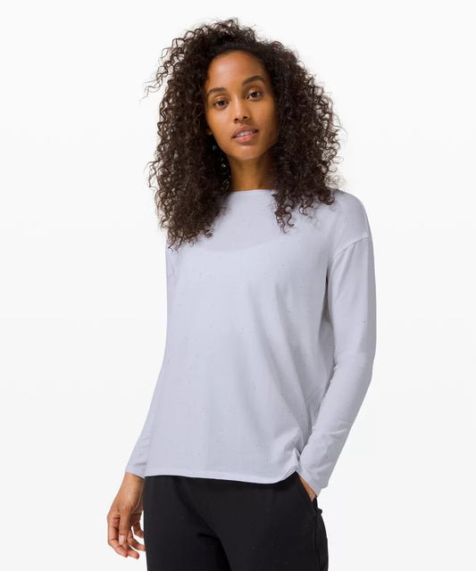 Lululemon Back in Action Shirt Sz 6