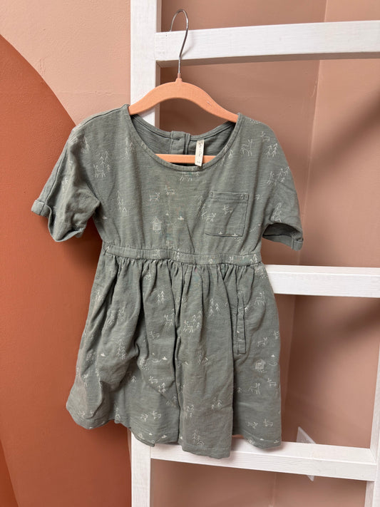 Rylee + Cru Dress - Size 2/3 Yr