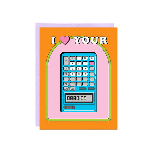 Boobies Calculator | Love Card