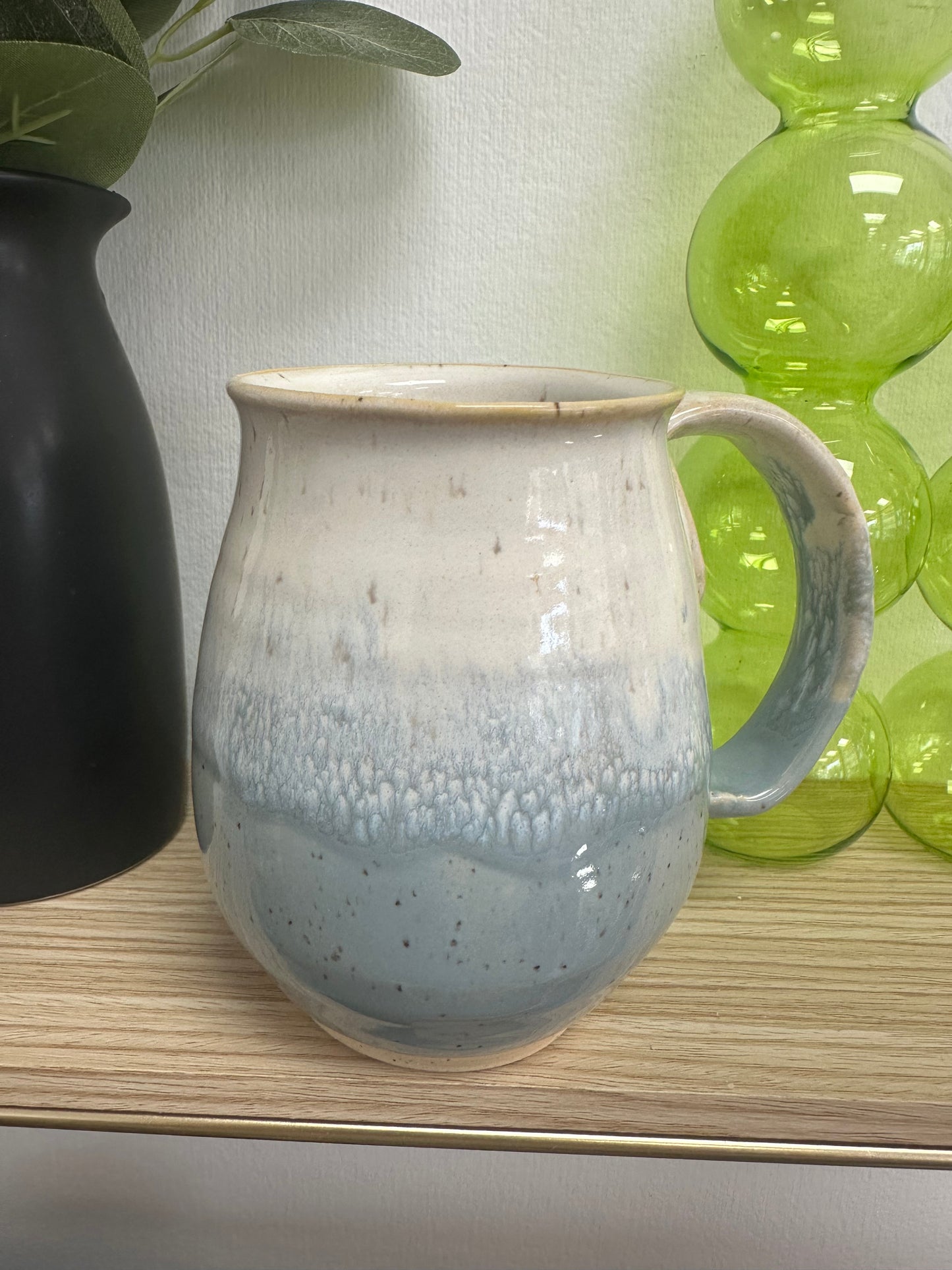 Fawn and Flora Mug - Light Blue