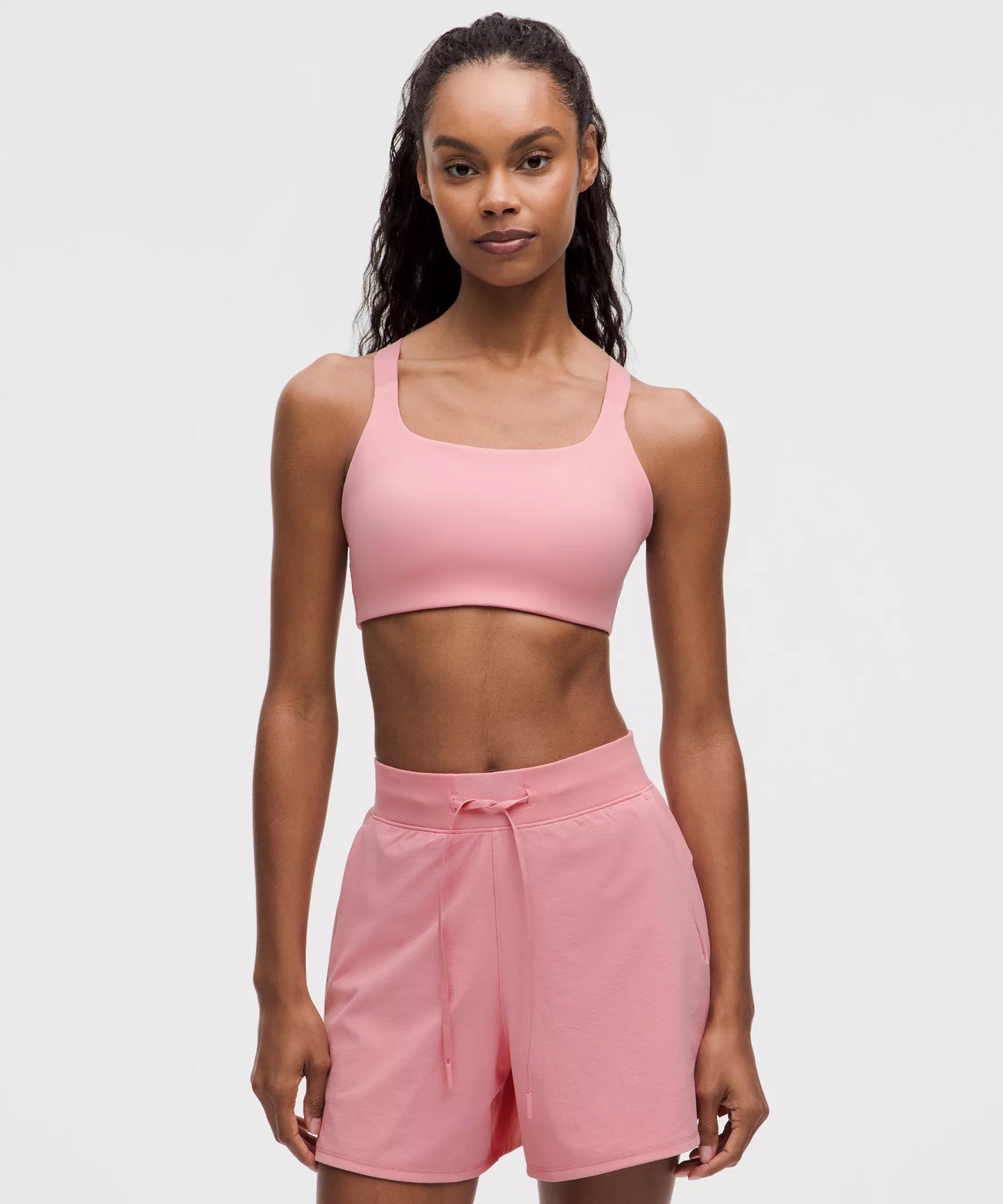 Lululemon Ultralu Square-Neck Workout Bra Sz 4